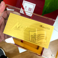 上海先声药业定制1克金钞_金钞制作 纪念钞制作 定制金币 宣传馈赠